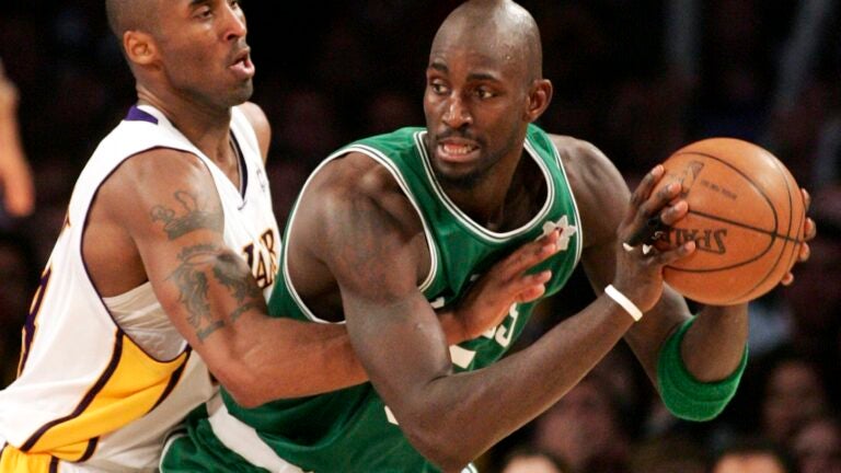 Kevin Garnett reveals why Kobe Bryant switched his jersey number