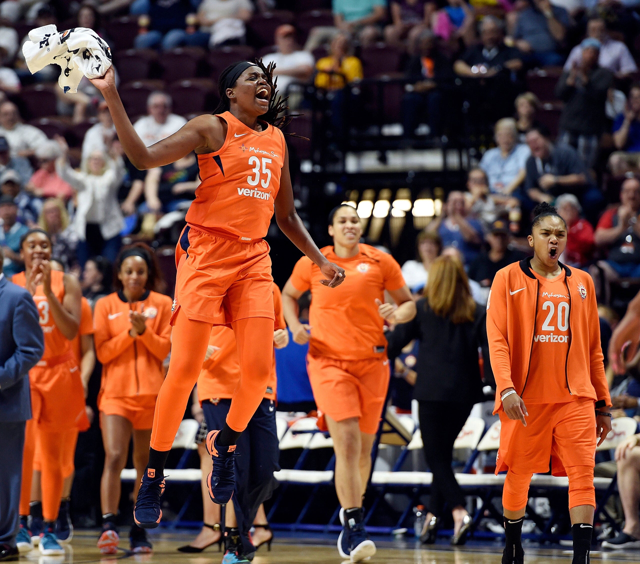 Surging Connecticut Sun move to top of AP power poll