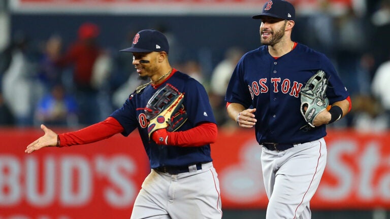 J.D. Martinez Mookie Betts