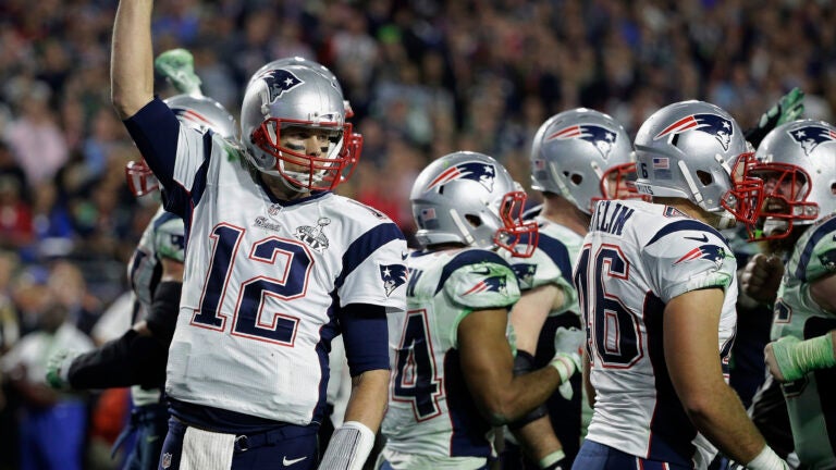 Tom Brady looked like himself — calm, cool, collected — in Patriots' win -  The Boston Globe