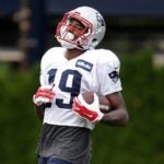 Malcolm Mitchell in 2017 with the Patriots.