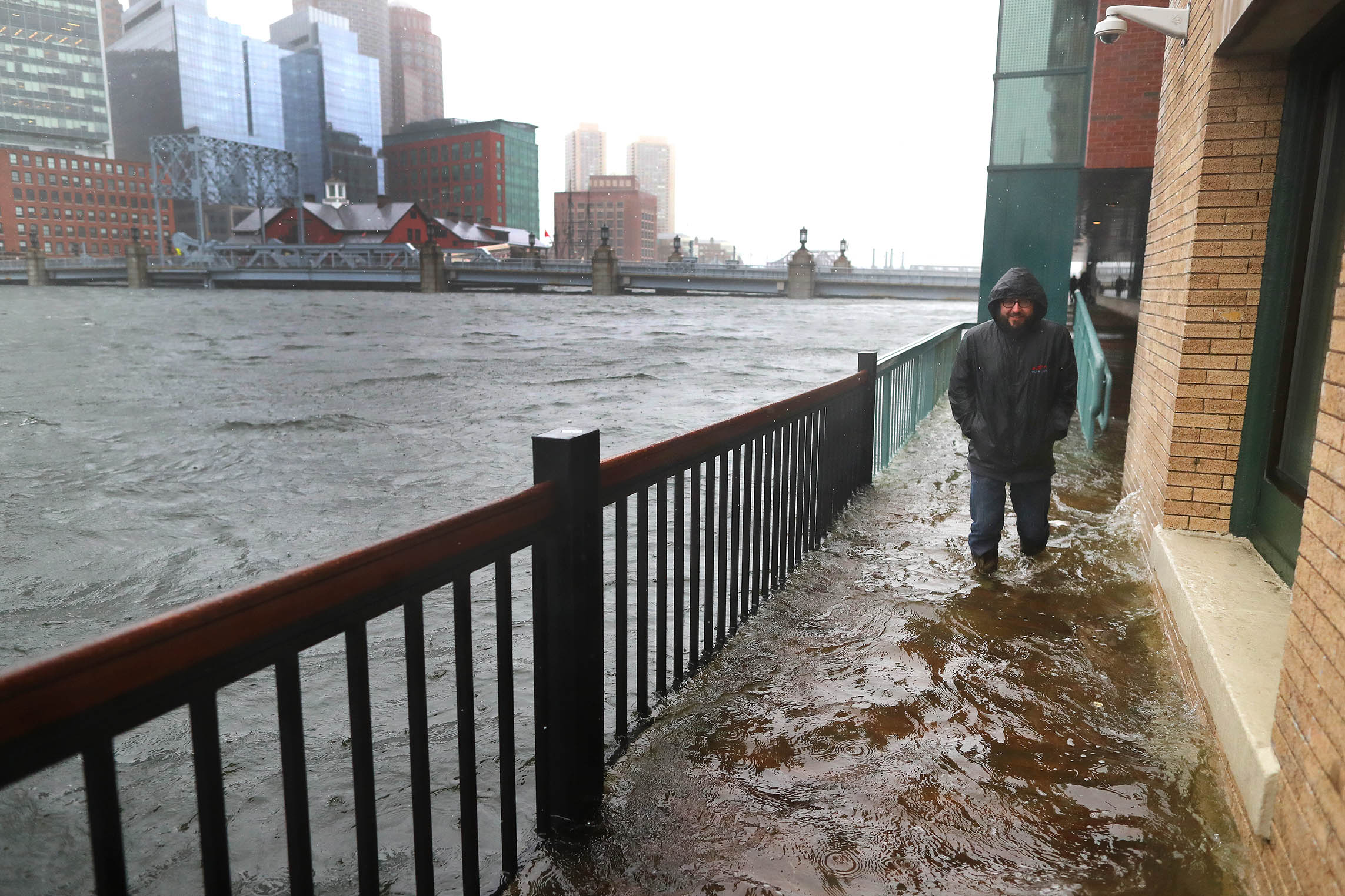 In Boston's booming Seaport, the namesake is also the threat