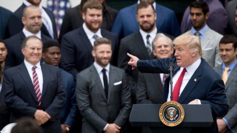 Super Bowl 2019: What did Patriots' Tom Brady say about visiting President  Donald Trump's White House? Not much 