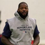 Martellus Bennett practice Patriots 2016