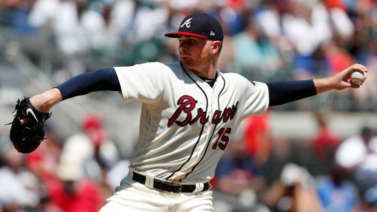 Brockton's Sean Newcomb falls 1 strike short of no-hitter with Braves