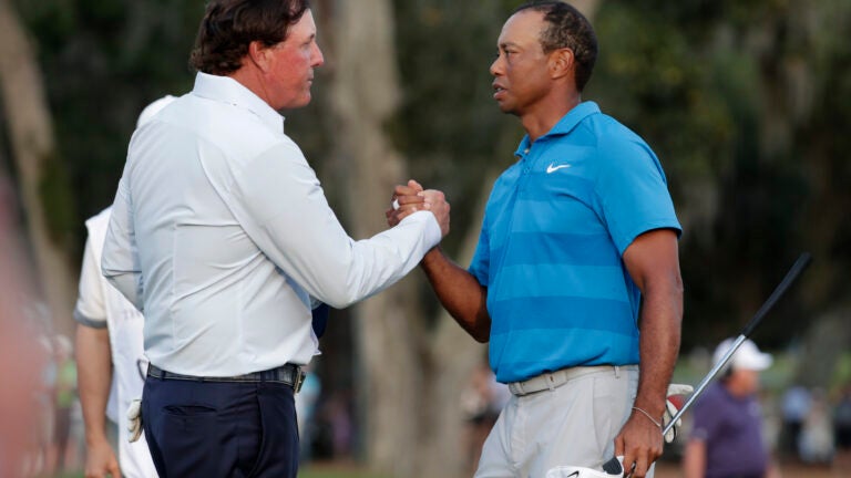 Phil Mickelson, Tiger Woods