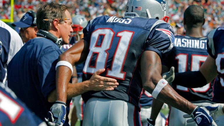 randy moss new england