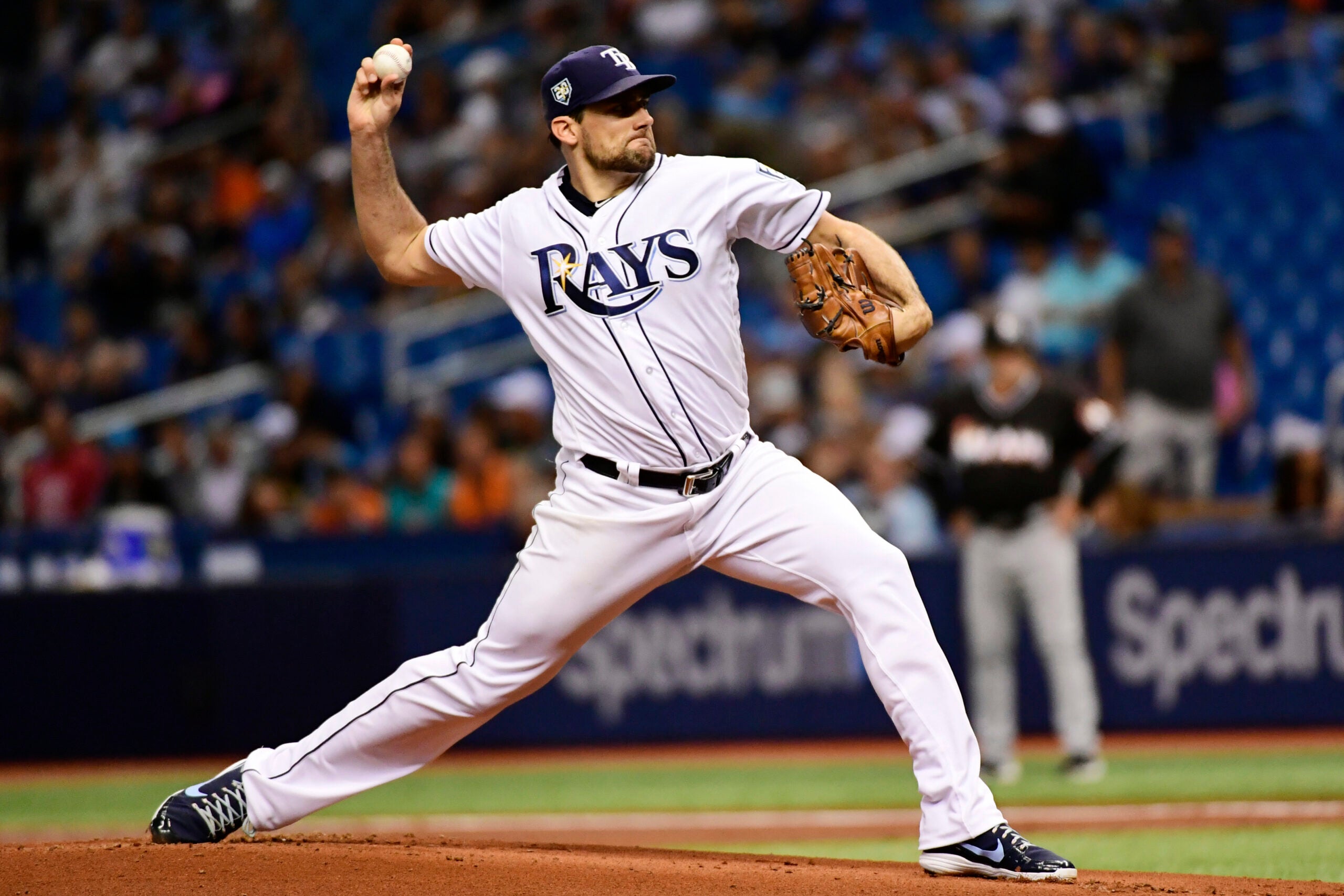 Boston Red Sox acquire Nathan Eovaldi in trade with Tampa Bay Rays 