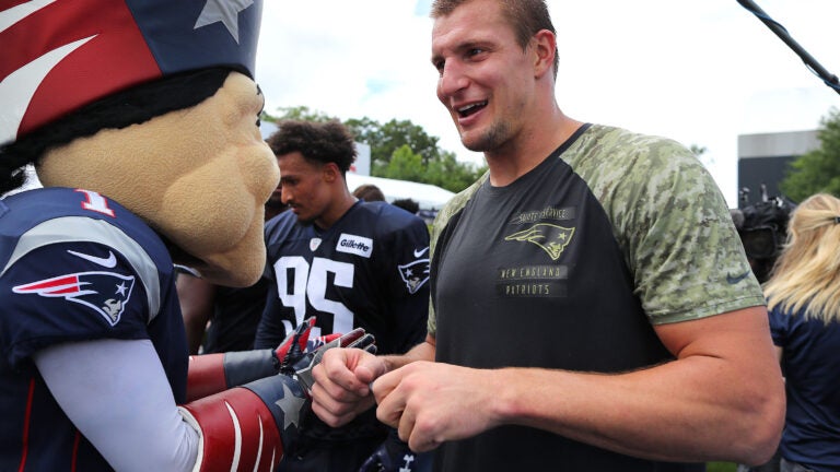 Patriots Rob Gronkowski