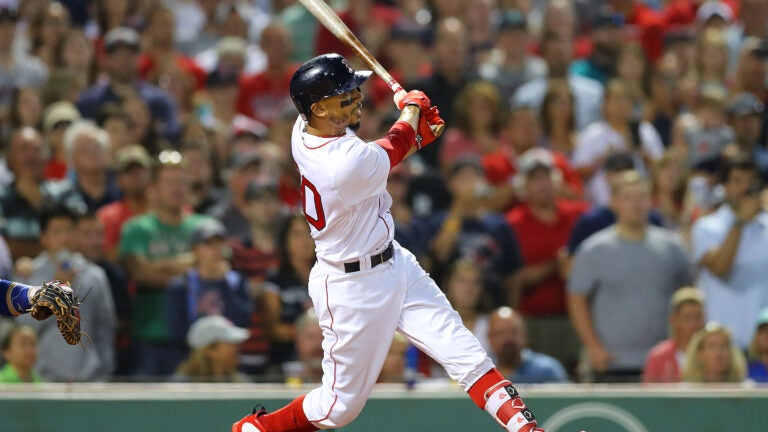 2018 Red Sox: Mookie Betts - Over the Monster