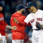 Mookie Betts, Christian Vazquez