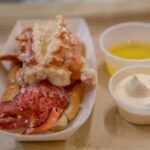 Lobster roll at Maine Shack