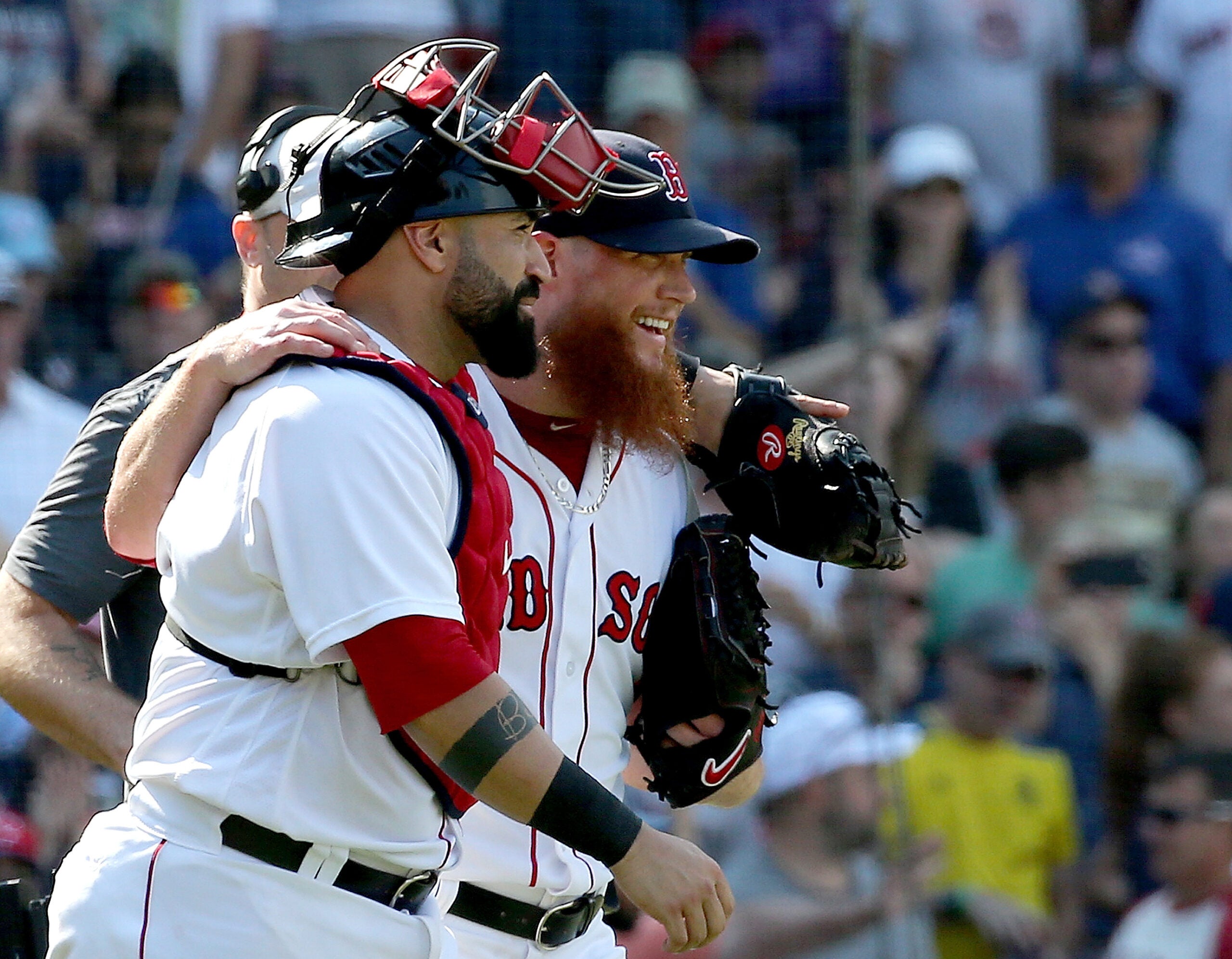 Boston Red Sox closer Craig Kimbrel's daughter Lydia Joy at 2018 MLB  All-Star Game 