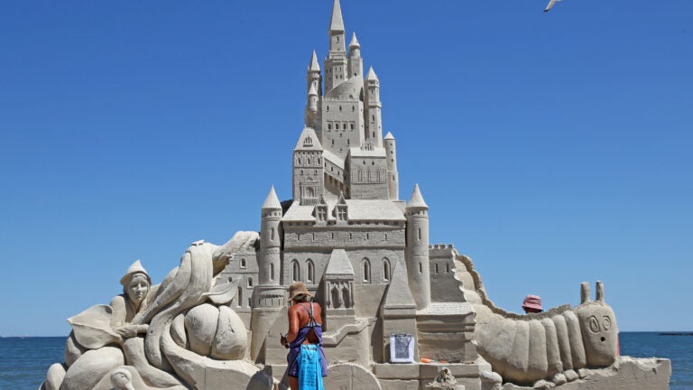 Revere Beach sandcastle competition