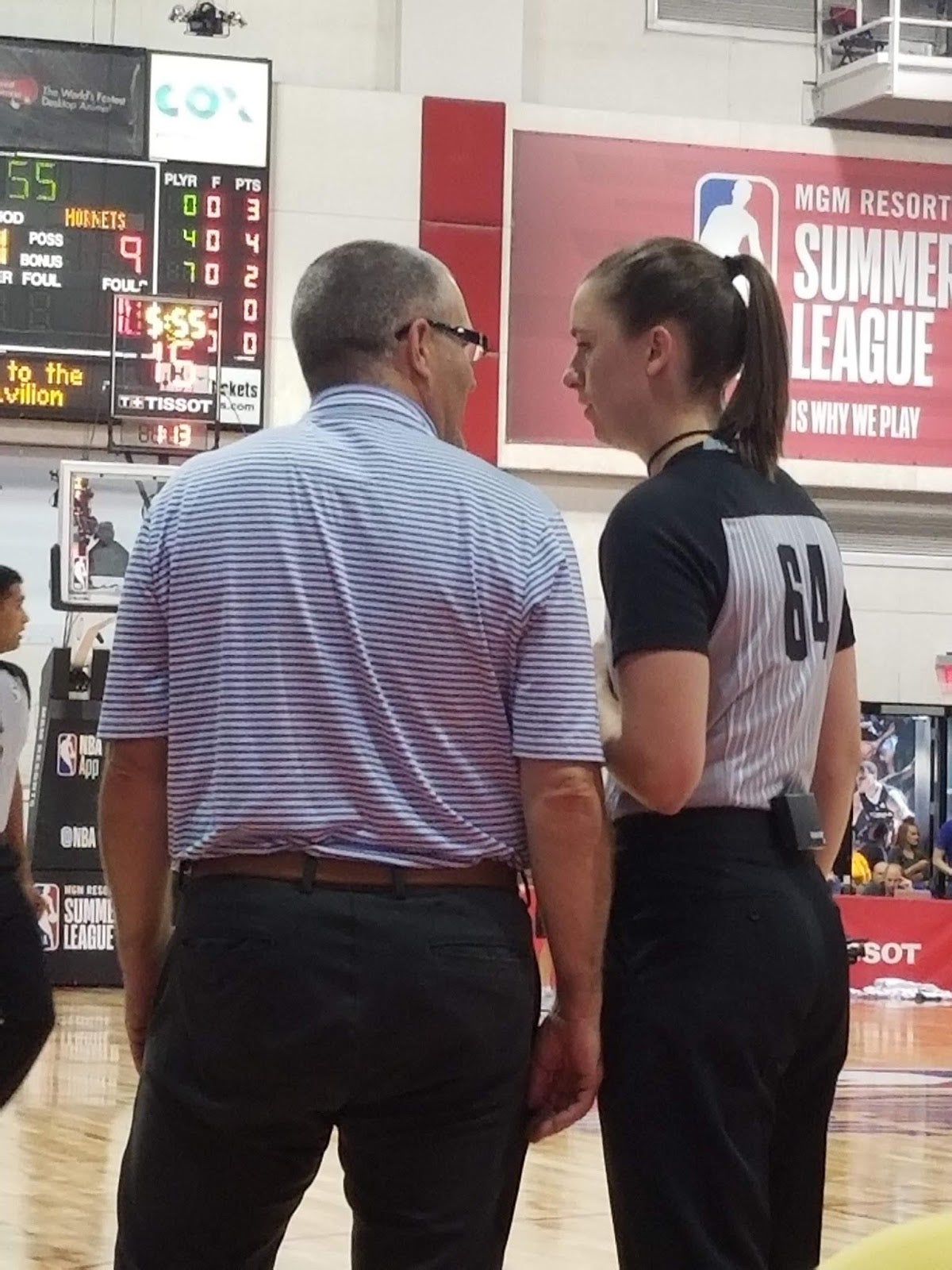 At the NBA's summer league, the referees are also chasing a dream