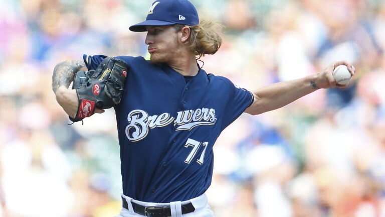 Josh Hader of the Milwaukee Brewers was at the center of a social media scandal.