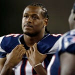 Dont'a Hightower as a Patriots rookie in 2012.