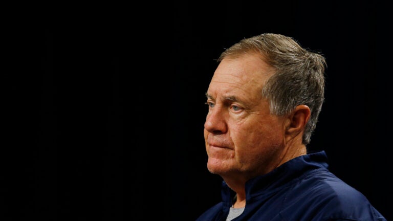 Bill Belichick during a press conference in August, 2018.