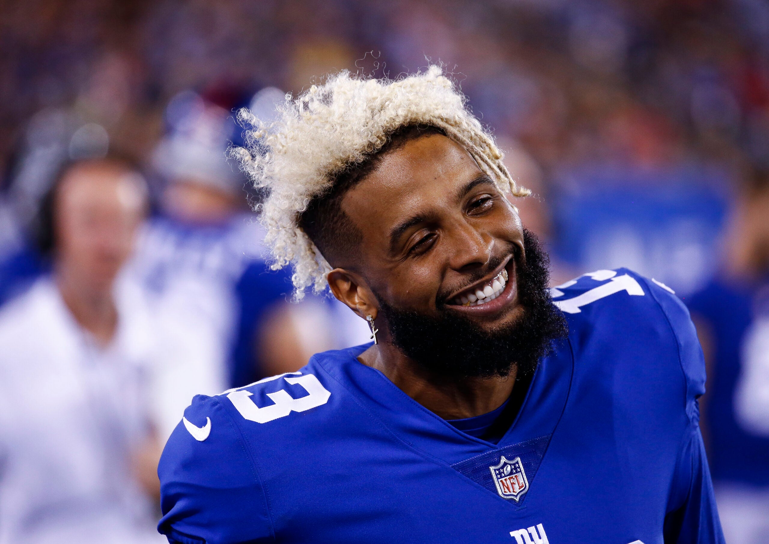 Odell Beckham Jr. through the years with Giants