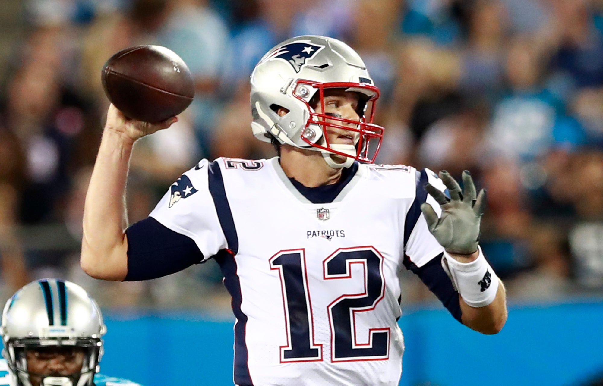 Patriots struggle in preseason matchup with Panthers