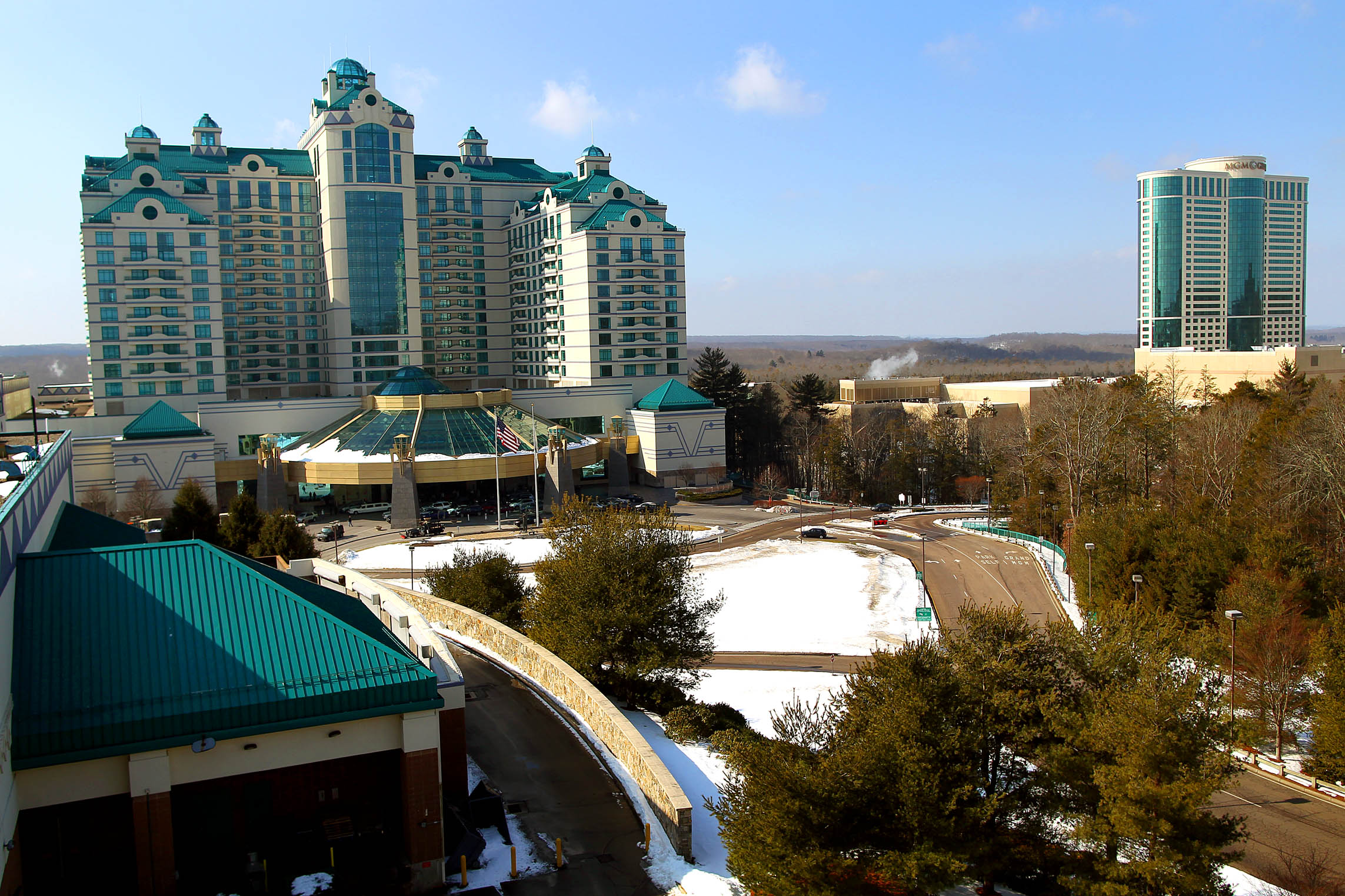 connecticut casinos foxwoods from windowview