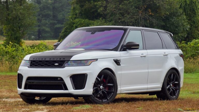 The 2019 Range Rover Sport SVR packs performance into a high-end SUV