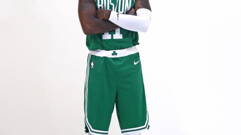 Kyrie Irving Boston Celtics White Jersey