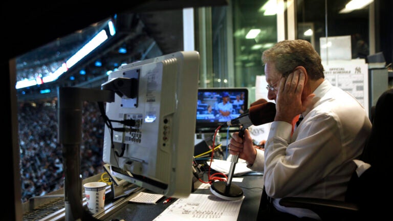 John Sterling on Yankees radio.
