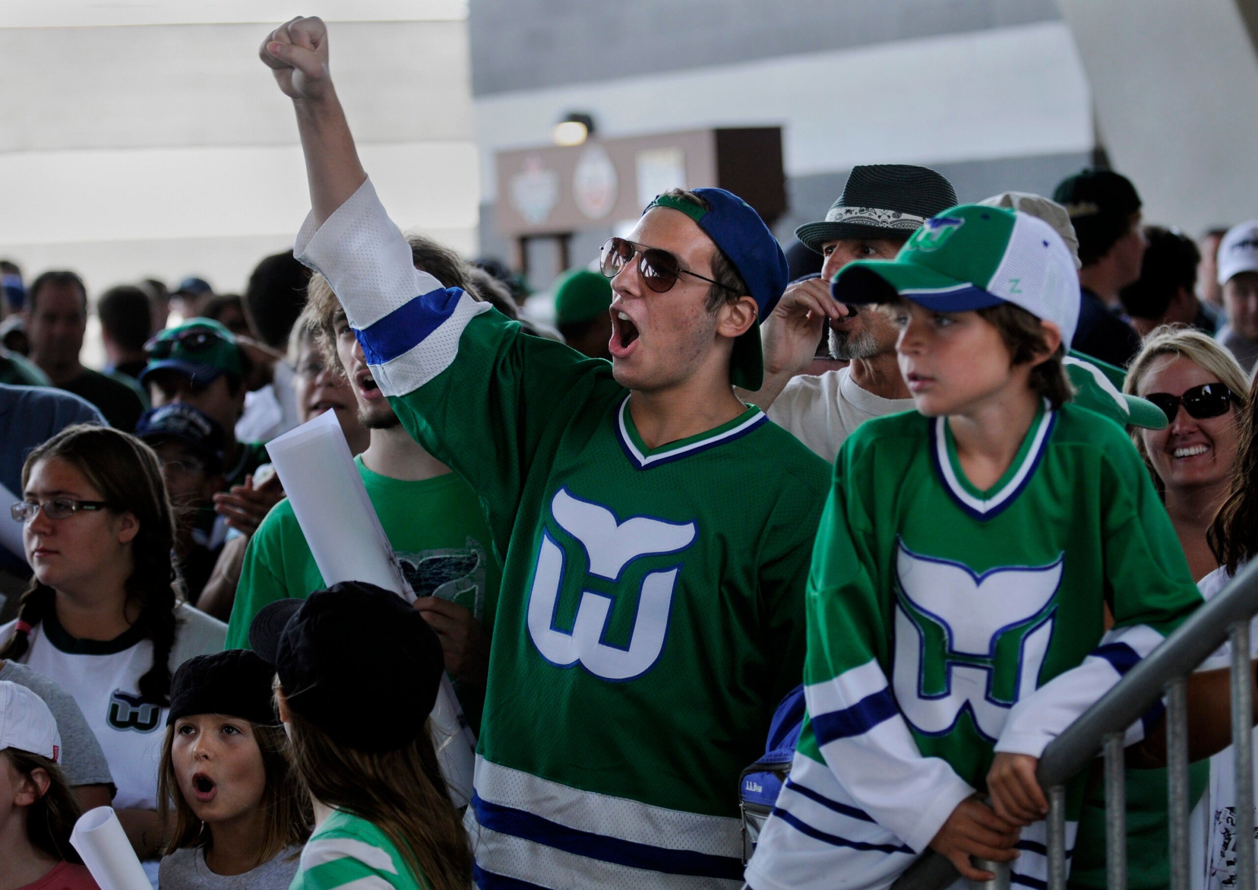 Complete Hockey News - Carolina Hurricanes owner Tom Dundon says that the  team would be open to wearing Hartford Whalers throwback jerseys. I think  we should have a store that sells that