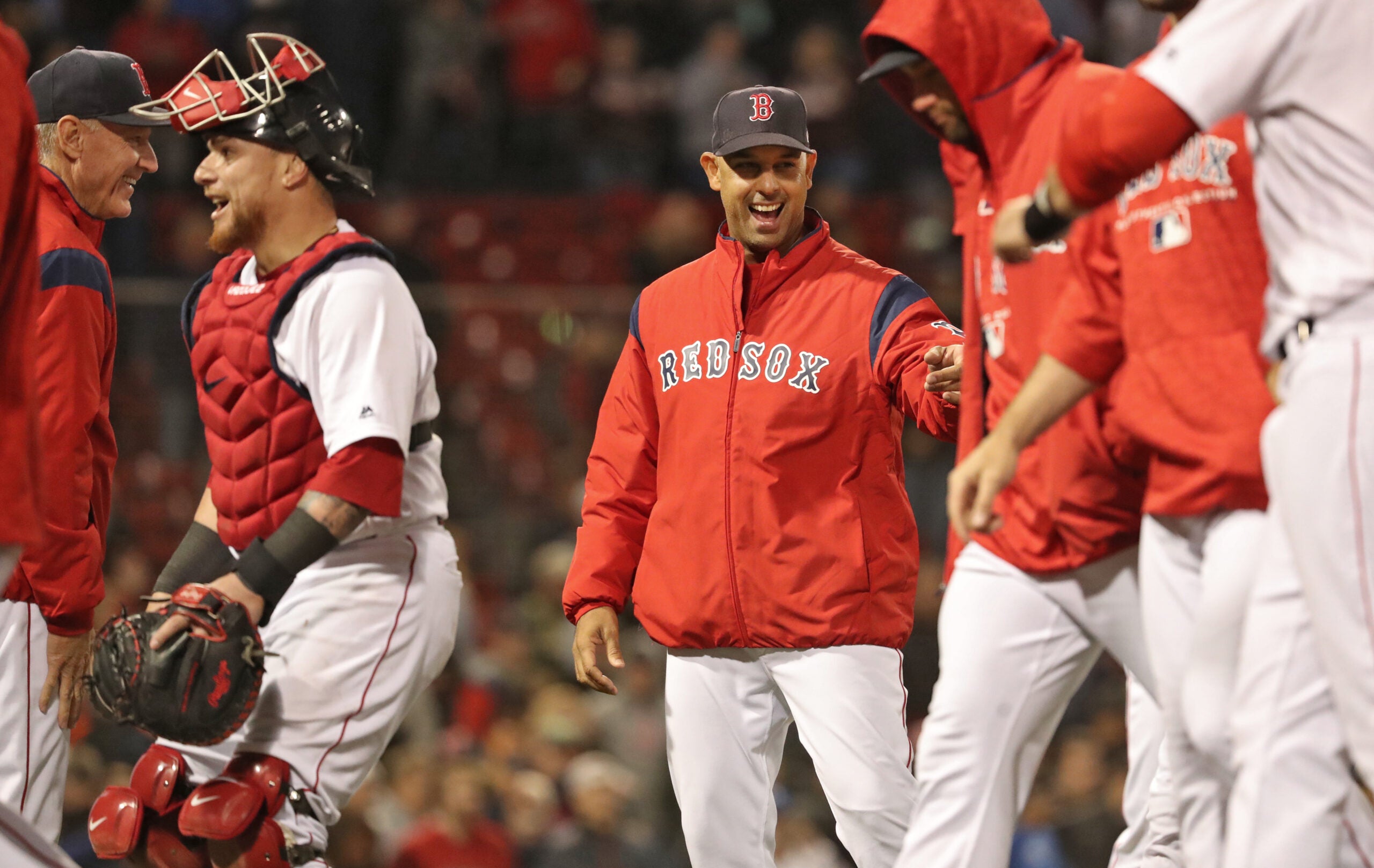 Andrew Benintendi younger than Babe Ruth in recording five-hit game