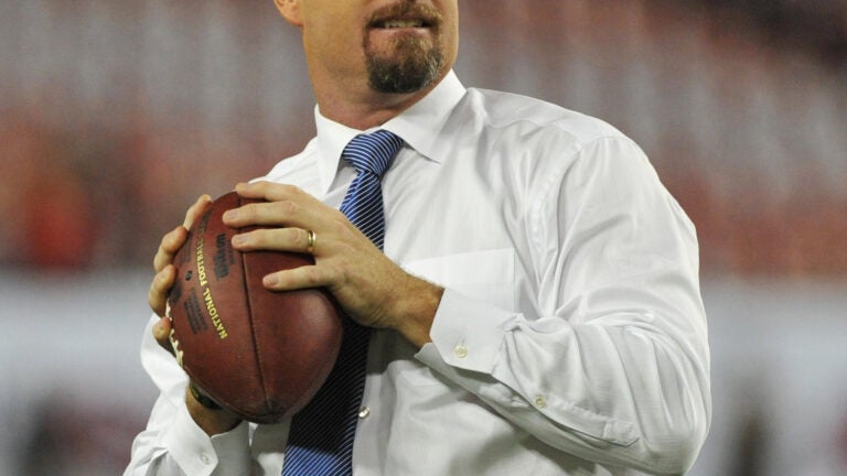 Watch: Trent Dilfer goes ballistic on sideline after killer penalty