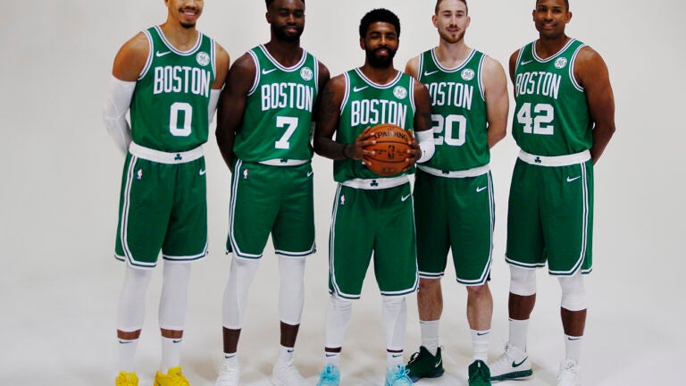 Celtics don't even go green on short-sleeved alternate jerseys