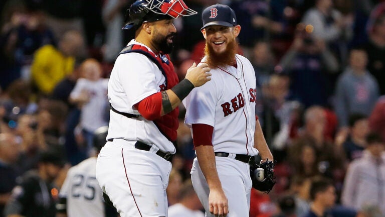 Craig Kimbrel provides finishing touches on Red Sox' first win