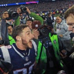 Danny Amendola Tom Brady Patriots