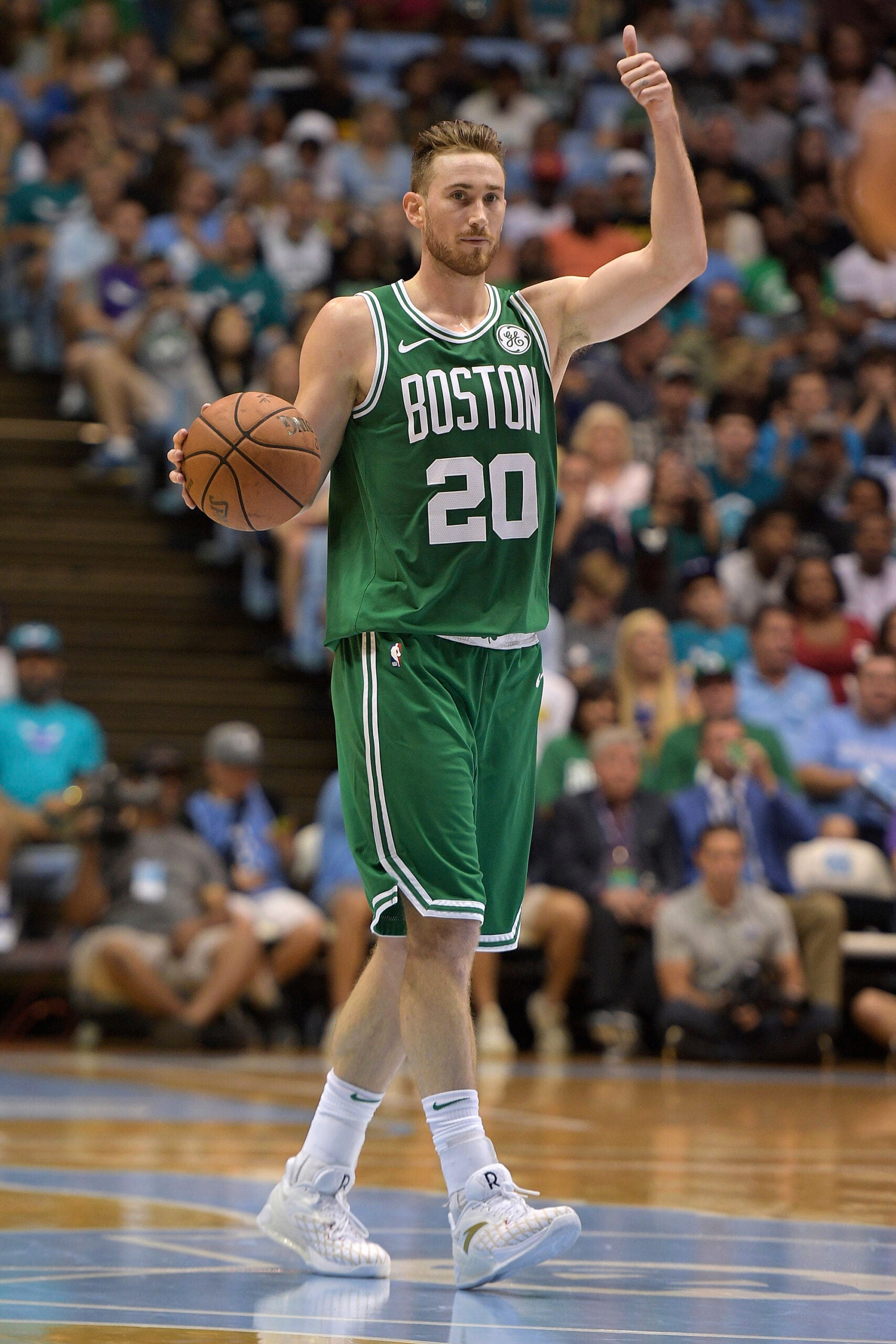 Gordon Hayward (knee) to miss preseason game but is upset and wants to play