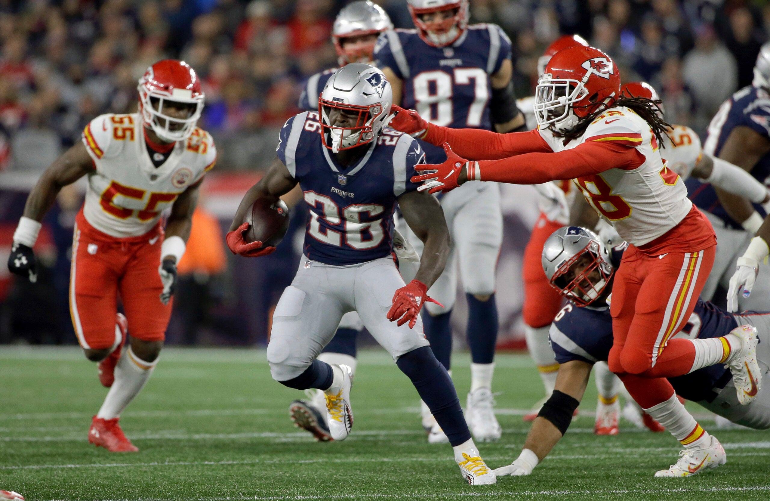 The Patriots haven't had a running back like Sony Michel since