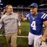 Bill Belichick and Adam Vinatieri