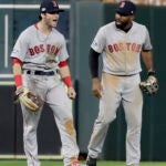 Andrew Benintendi and Jackie Bradley Jr.