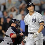 Giancarlo Stanton Yankees ALDS strikeout