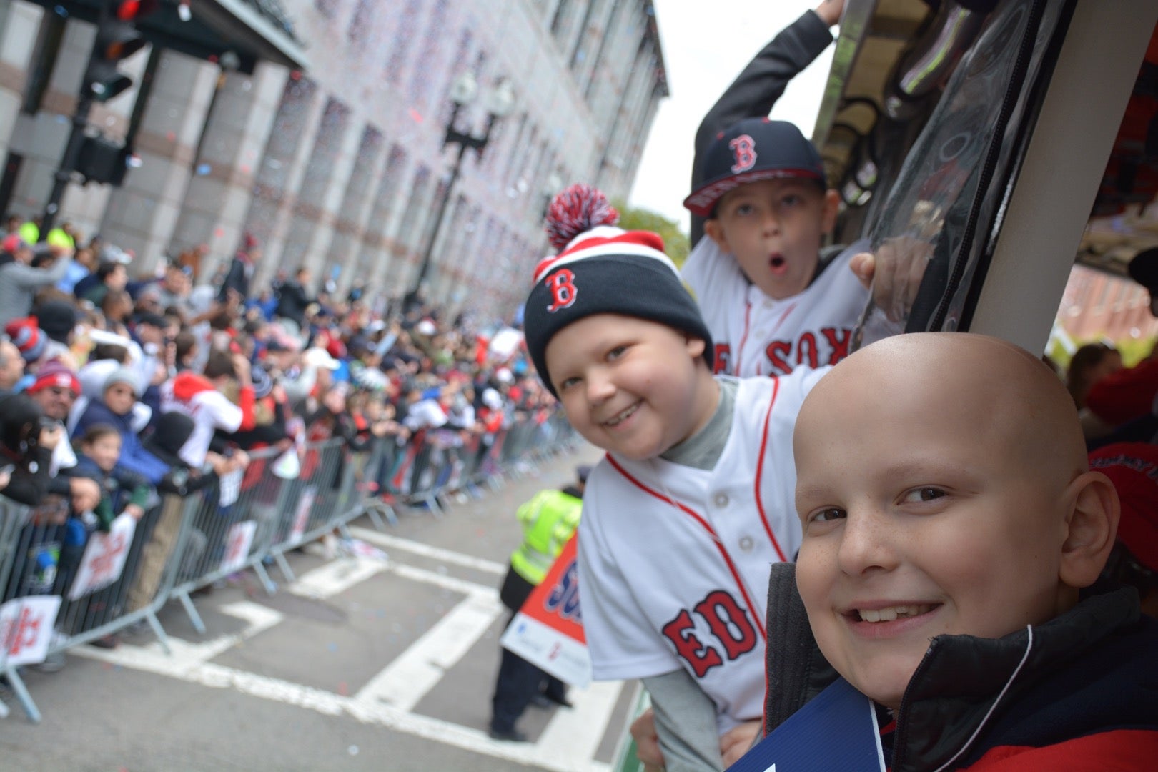 Remember when Jake Peavy bought a duck boat for the parade in 2013?