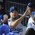 Rich Hill after he was taken out of Game 4 of the World Series.