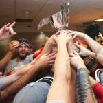 Red Sox ALCS celebration