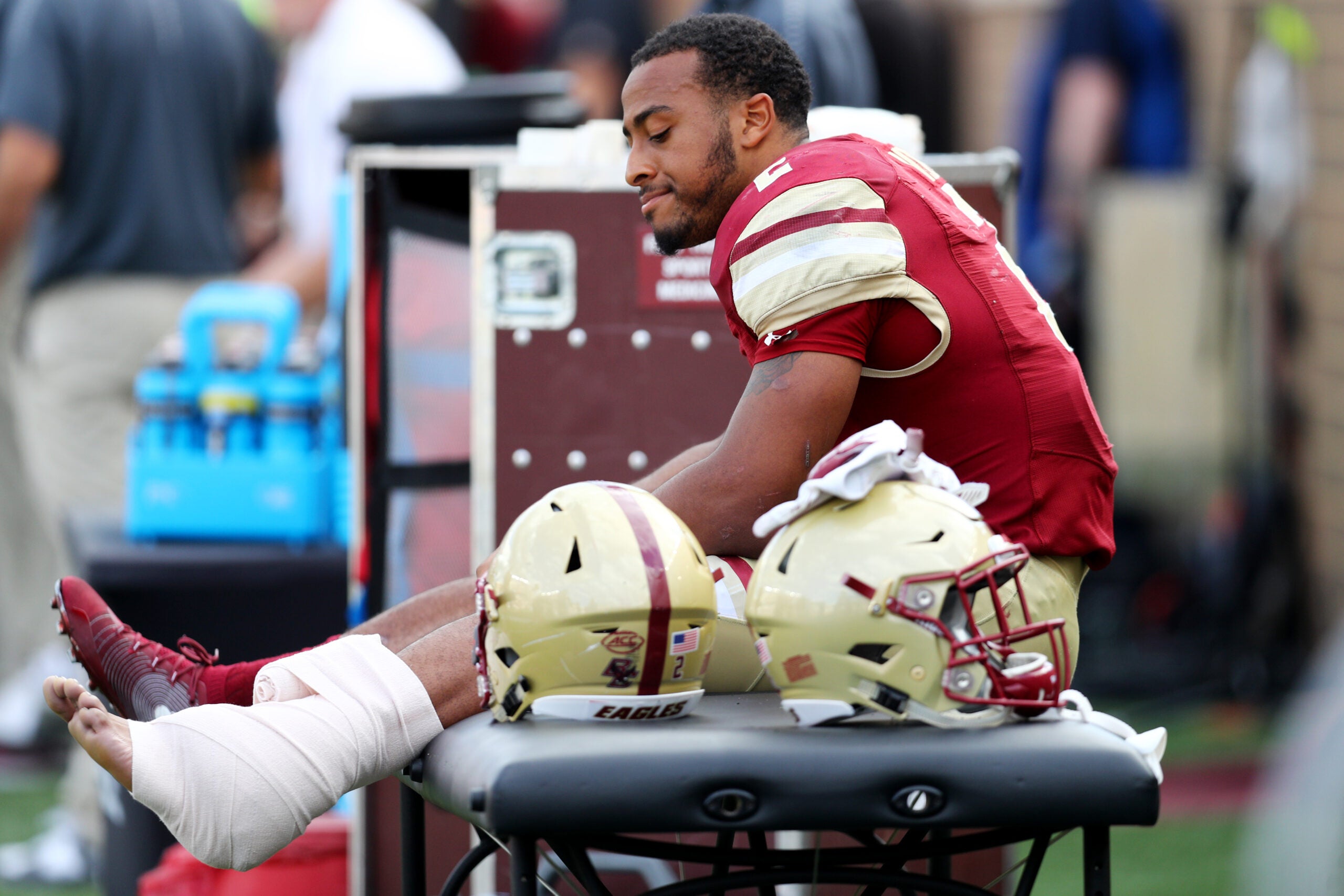 AJ Dillon Leads Boston College Past Louisville With 4 Touchdowns 