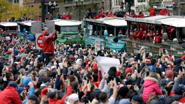 Red Sox Fans Love a Parade, BU Today