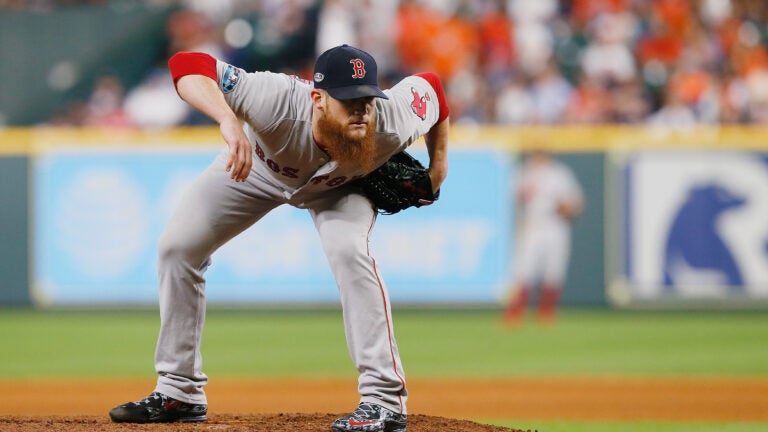 Former Red Sox closer Craig Kimbrel among four pitchers added to