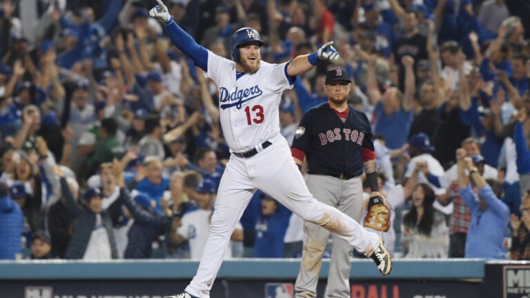 Dodgers outlast Red Sox in record-setting Game 3 of World Series - The  Boston Globe