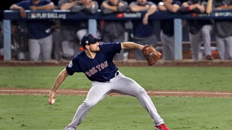 Red Sox acquire pitcher Nathan Eovaldi from Rays for Jalen Beeks