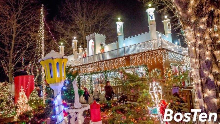 ZooLights at Stone Zoo in Stoneham.