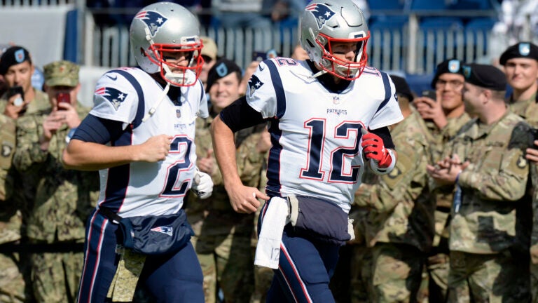 Brian Hoyer Tom Brady