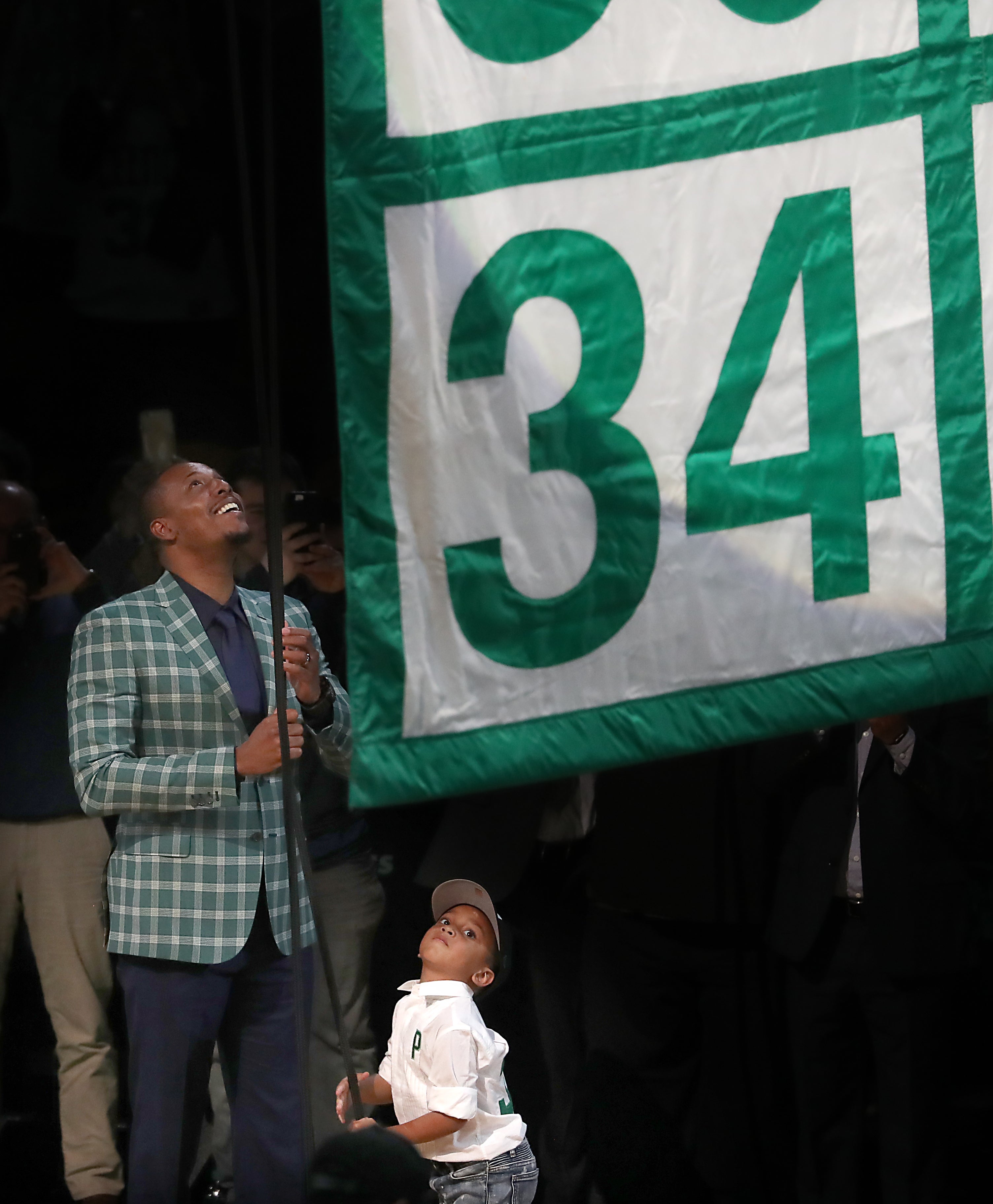 Paul Pierce Celtics Number Retirement